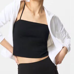 AIRism Cotton Cropped Tube Bra Top